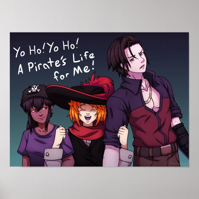 Affiche Parler comme un pirate (Devant)