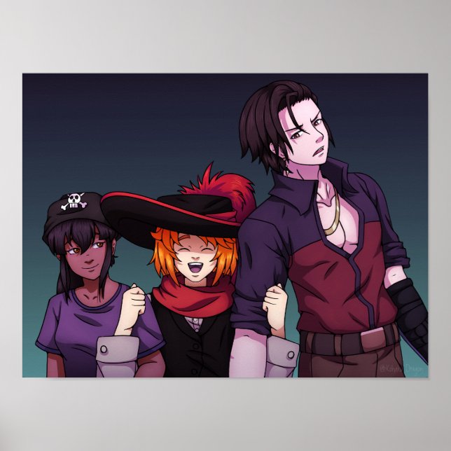 Affiche Parler comme un pirate (pas de texte) (Devant)