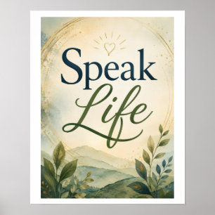 Affiche Parler la vie