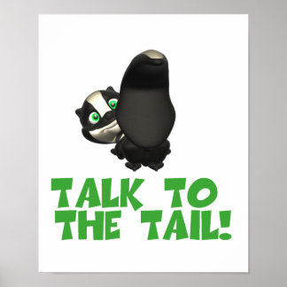 Affiche Parlez à la tête de queue