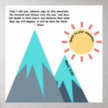 Parlez à votre Écriture de montagne