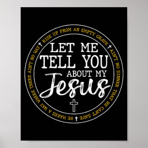 Affiche Parlez-moi de mon Jésus Dieu Foi Religieuse