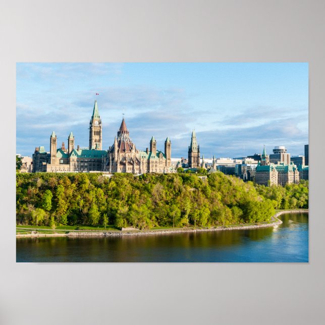 Affiche Parliament Hill in Ottawa (Devant)