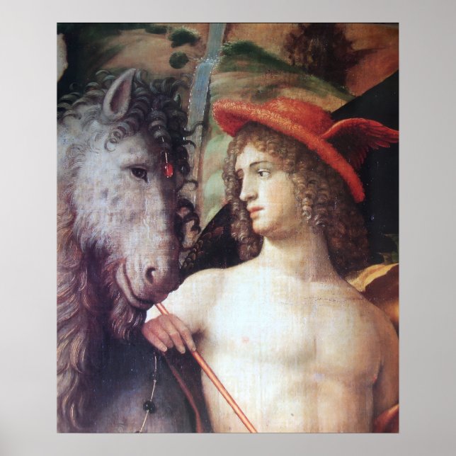 AFFICHE PARNASSUS / MERCURE AVEC PEGASUS (Devant)
