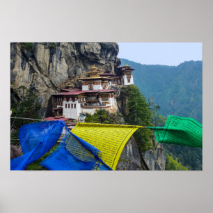 Affiche Paro Taktsang : le monastère du nid de tigre - Bho