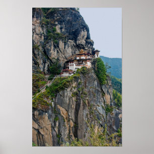 Affiche Paro Taktsang : le monastère du nid de tigre - Bho