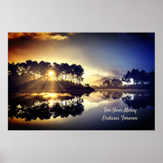 Affiche Parole prophétique sur la miséricorde finit toujou