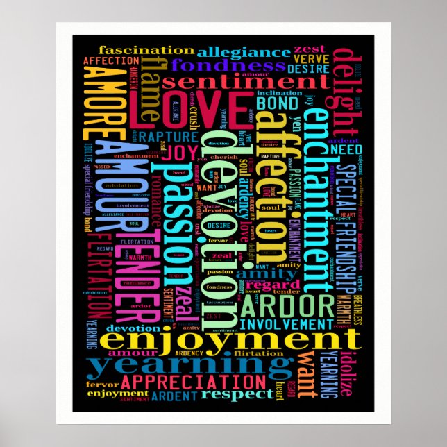 Affiche Paroles d'amour #3 (Devant)