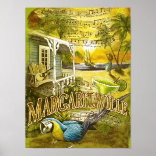 Affiche paroles de jimmy buffett