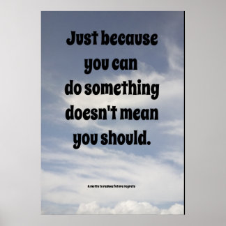 Affiche Paroles de sagesse.