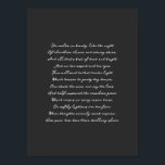 Affiche Paroles Personnalisées Imprimer, Chanson Lyrics Po<br><div class="desc">Élégante chanson paroles mur art, texte de chanson imprimé, chanson lyrique mariage, première impression de danse. Ajoutez vos paroles ou poèmes personnalisés pour faire un beau cadeau personnalisé. Un cadeau d'anniversaire parfait ou une idée de cadeau de la Saint Valentin réfléchie.</div>