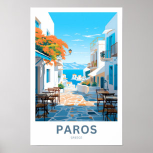 Affiche Paros Grèce Imprimer