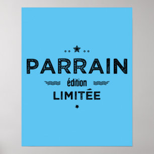 Affiche Parrain édition limitée