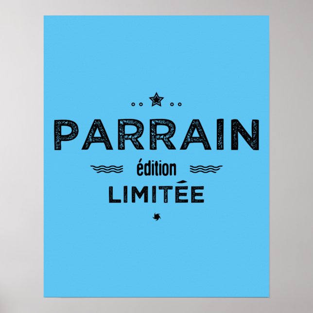 Affiche Parrain édition limitée (Devant)