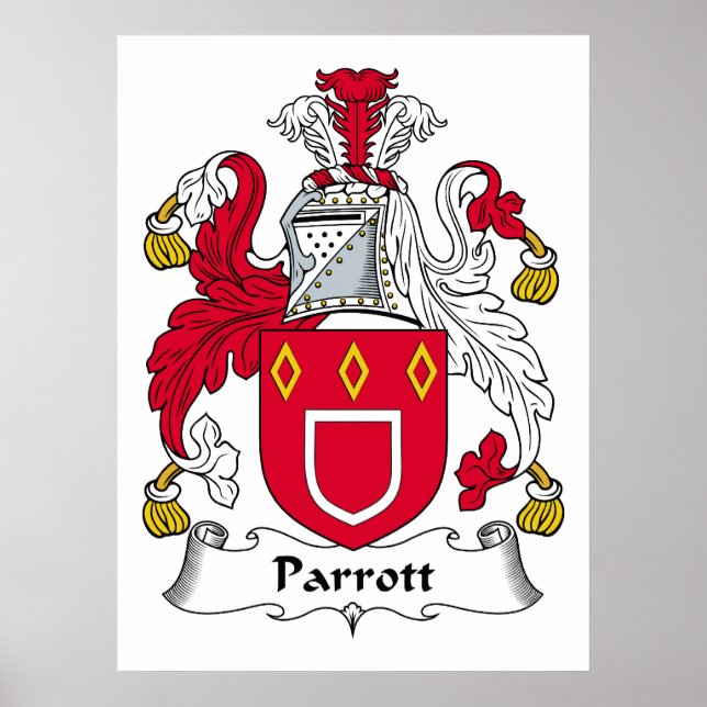 Affiche Parrott Family Crest (Devant)