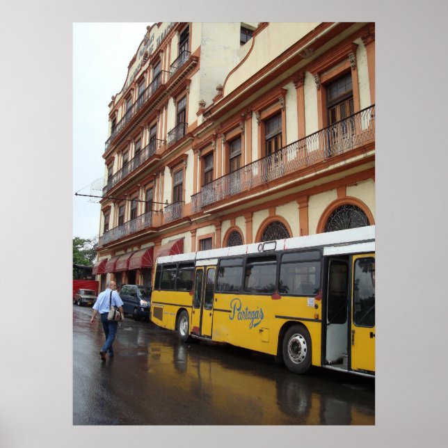 Affiche Partenagas Factory; La Havane, Cuba (Devant)