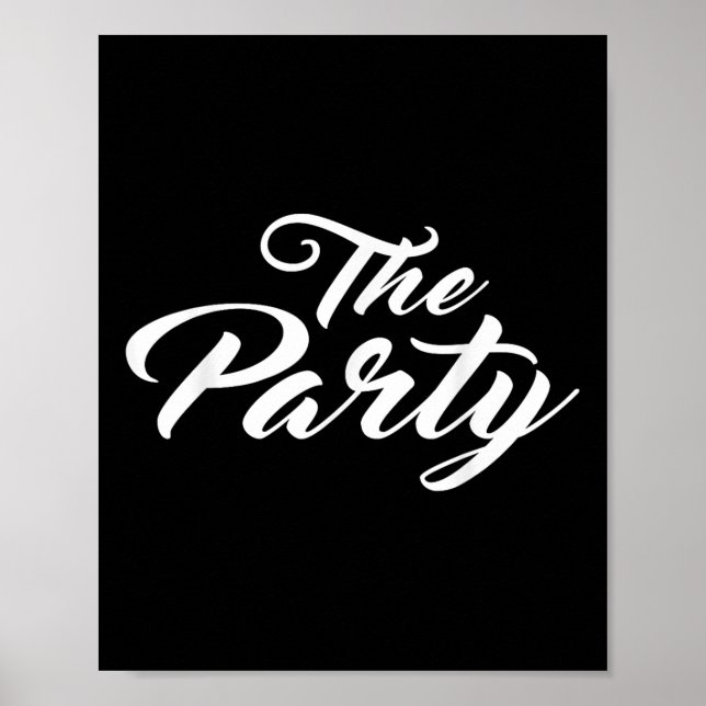 Affiche Parti Bachelor Bachelorette Mariée Groom Weddin (Devant)
