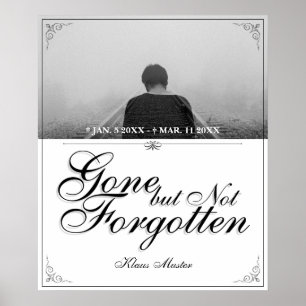 Affiche Parti mais jamais oublié - Classique