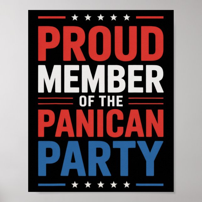 Affiche Parti panican anti-Trump (Devant)