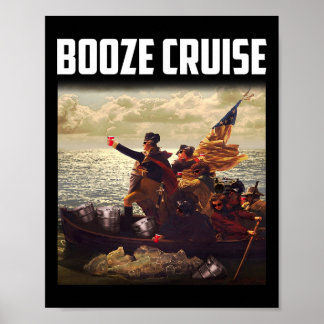 Affiche Parti Politique Boze Croisière Tons Et Coupes Roug