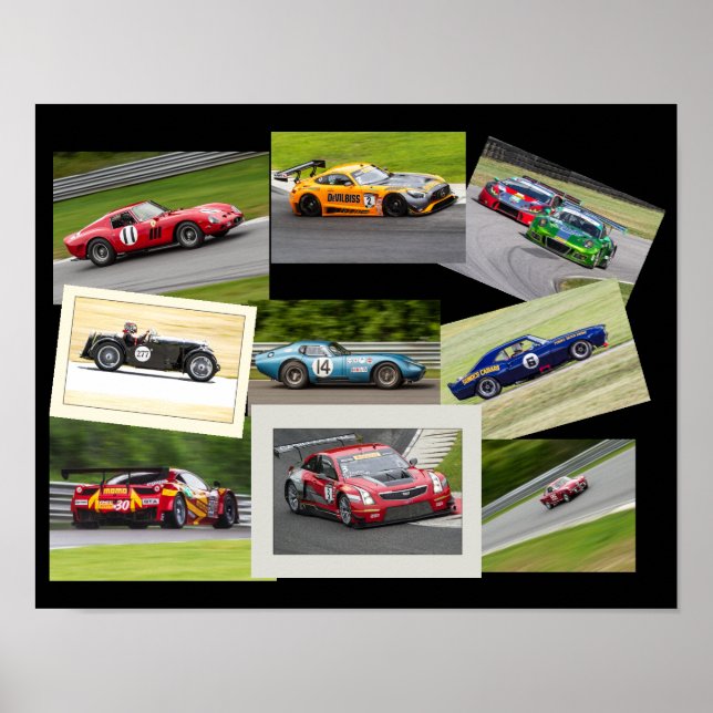 Affiche Parti pour la course (Devant)