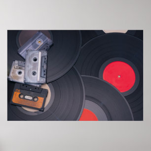 Affiche Parti rétro