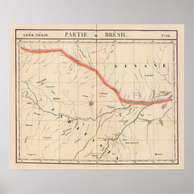 Affiche Partie du Brésil 10 (Devant)