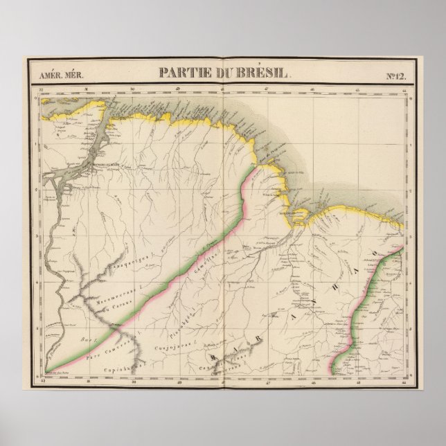 Affiche Partie du Brésil 12 (Devant)