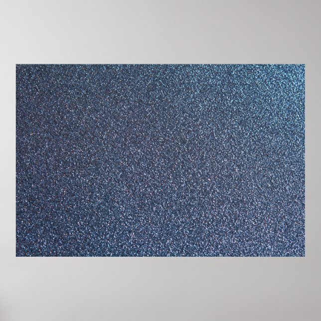 Affiche parties scintillant argent Arrière - plan (Devant)