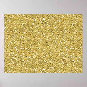 Affiche Parties scintillant Golden Shimmer