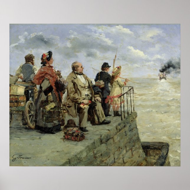 Affiche Partir pour Jersey (Devant)