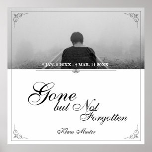 Affiche Partis mais pas oubliés - Classique