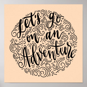 Affiche Partons sur une aventure