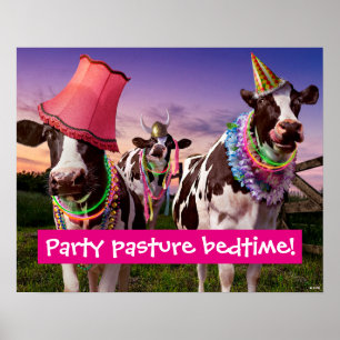 Affiche Party 'Til The Cows Come Home