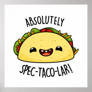 Affiche Parun Taco Funny Spec-Taco-Lar