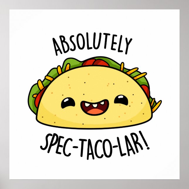 Affiche Parun Taco Funny Spec-Taco-Lar (Devant)