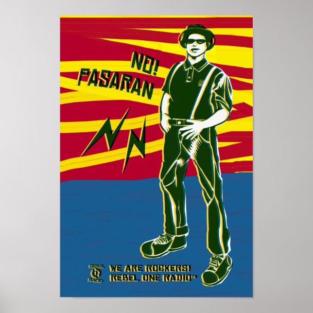 AFFICHE PAS D'AFFICHAGE PASARAN (Devant)