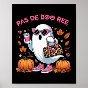 Affiche Pas De Boo Ree Halloween Éffrayant
