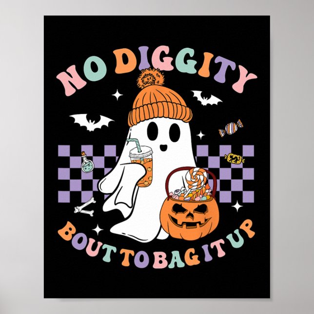 Affiche Pas De Bout De Diggity Pour L'Arriver À Ghost Mign (Devant)