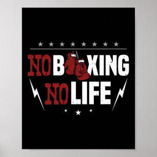 Affiche Pas De Boxe Pas De Vie Pour Un Boxer