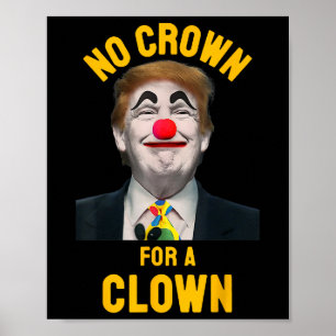 Affiche Pas de couronne pour un clown