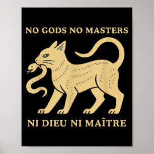 Affiche Pas de dieux pas de maîtres