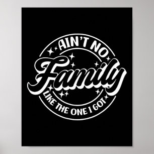 Affiche Pas de famille comme celle que j'ai
