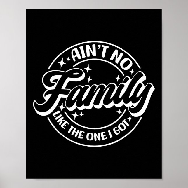Affiche Pas de famille comme celle que j'ai (Devant)