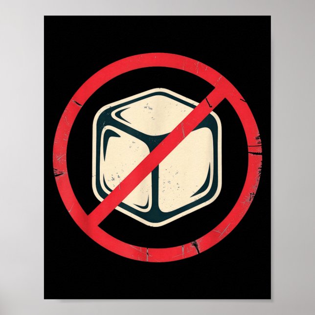 Affiche Pas de glace  (Devant)