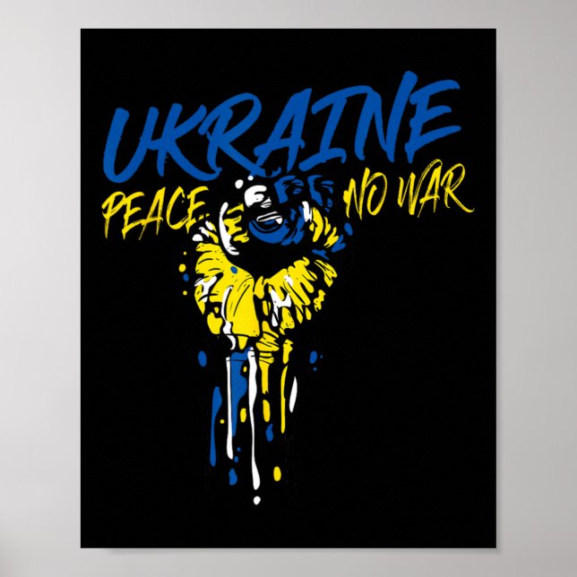 Affiche Pas de guerre - Conceptions pour le mouvement pour (Devant)