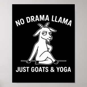 Affiche Pas de lama dramatique, juste des chèvres et du yo