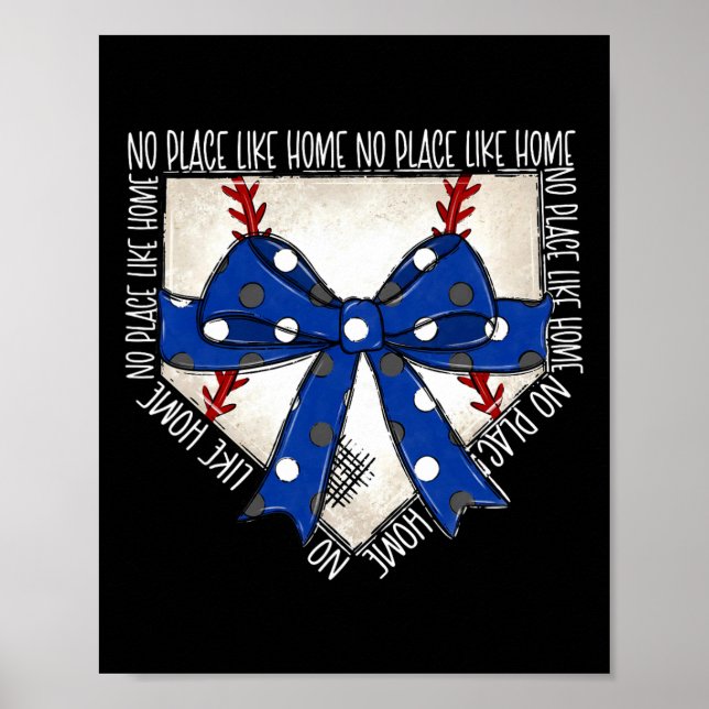 Affiche Pas de lieu comme la maison Coquette Bow Jour de m (Devant)