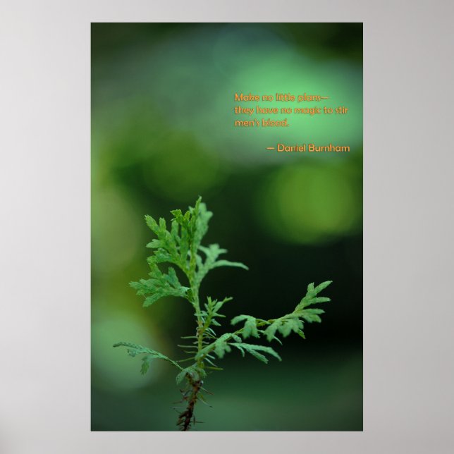 Affiche Pas de petits plans (Devant)