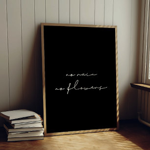 Affiche Pas de pluie ni de fleurs